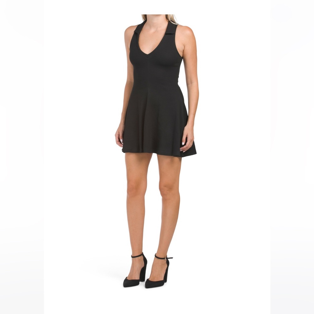 NWT BLACK MINI ZARA DRESS